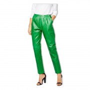 Ladies Fashion Leather Pants